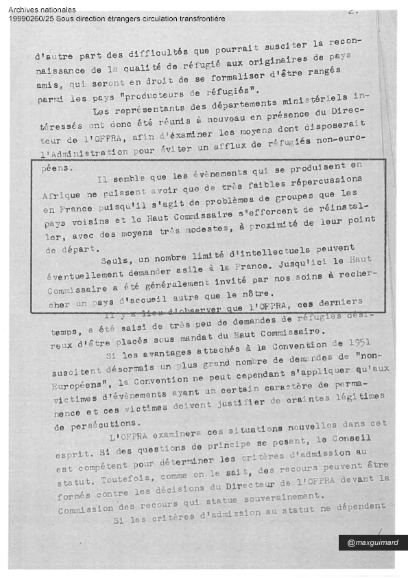 Le Malentendu de Bellagio&nbsp;(I)