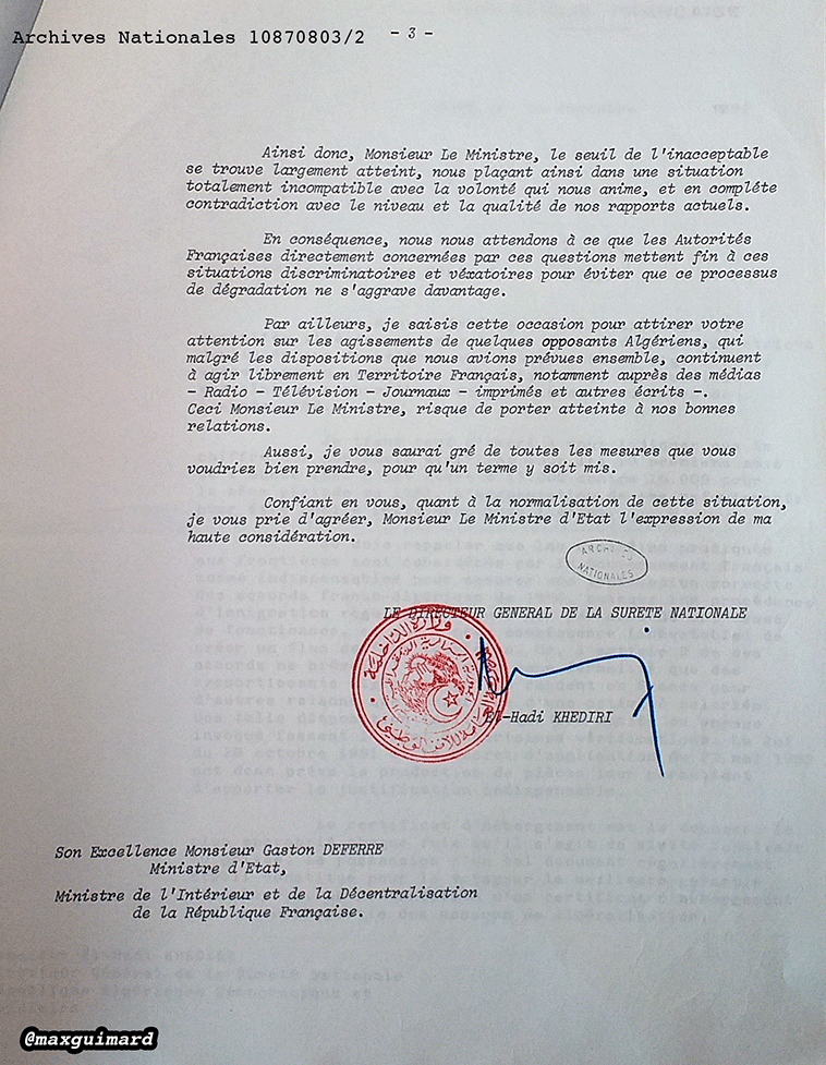 Le Visa bien tempéré&nbsp;(III)